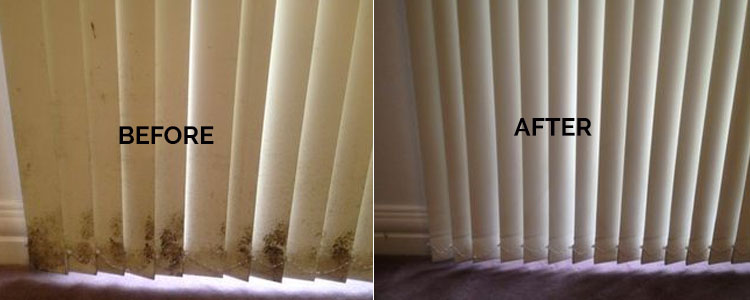 Blinds Cleaning After Before